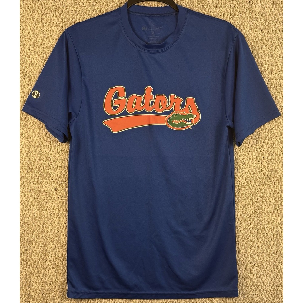 Florida Gators Cornell 3 Holloway Blue Dri Fit Shirt Men's Small NCAA Tee
